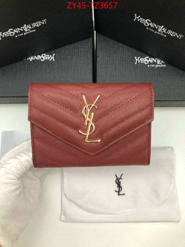 YSL Bags(4A)-Wallet- 7 star collection ID: TZ3657 $: 45USD,