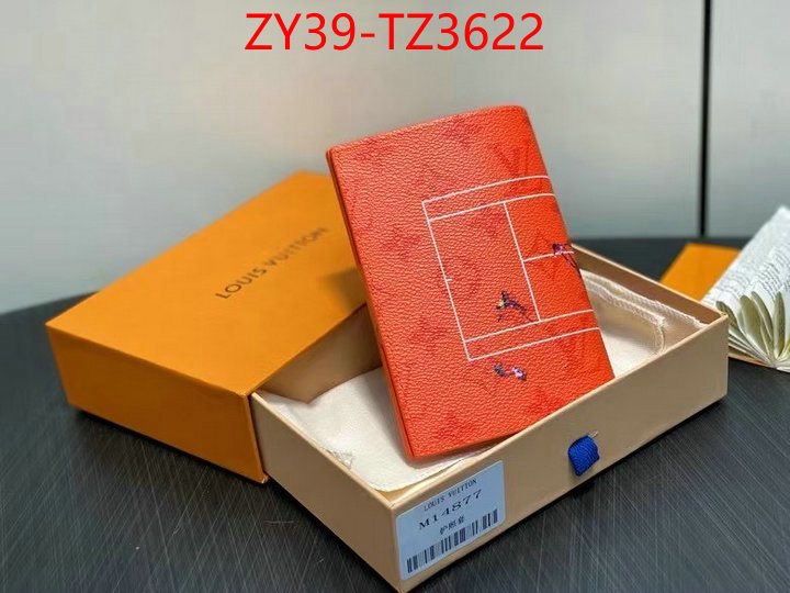 LV Bags(4A)-Wallet mirror copy luxury ID: TZ3622 $: 39USD,