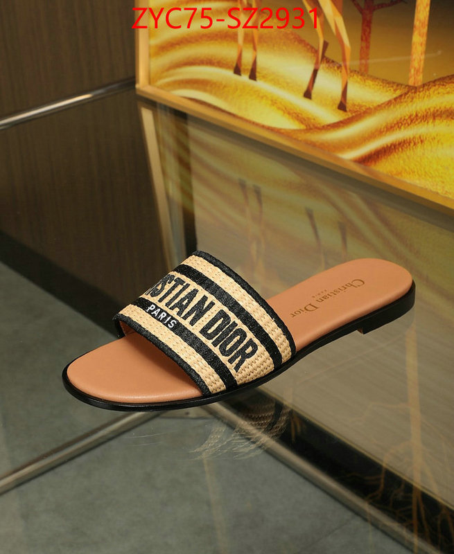 Women Shoes-Dior styles & where to buy ID: SZ2931 $: 75USD
