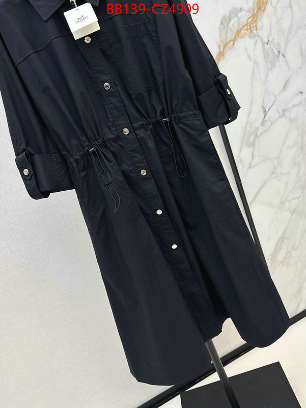 Clothing-Hermes brand designer replica ID: CZ4909 $: 139USD