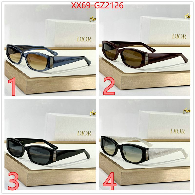 Glasses-Dior aaaaa+ quality replica ID: GZ2126 $: 69USD