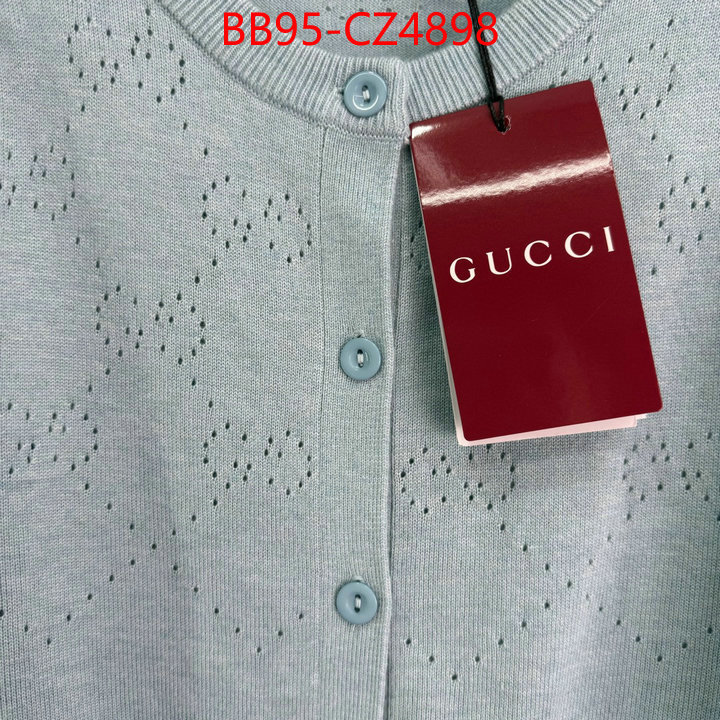 Clothing-Gucci top brands like ID: CZ4898 $: 95USD