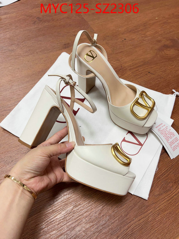 Women Shoes-Valentino best knockoff ID: SZ2306 $: 125USD
