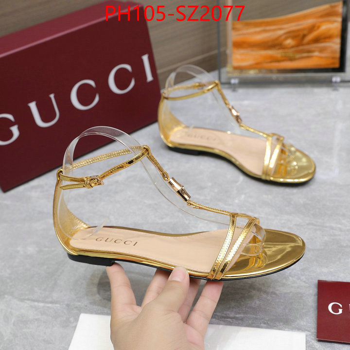 Women Shoes-Gucci shop the best high authentic quality replica ID: SZ2077 $: 105USD