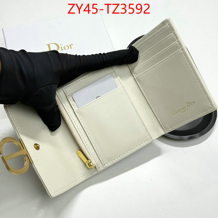 Dior Bags(4A)-Wallet- top quality website ID: TZ3592 $: 45USD,