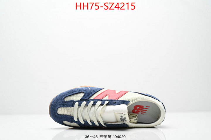 Men Shoes-New Balance where can you buy replica ID: SZ4215 $: 75USD