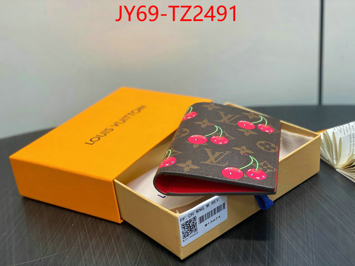 LV Bags(TOP)-Wallet shop now ID: TZ2491 $: 69USD,