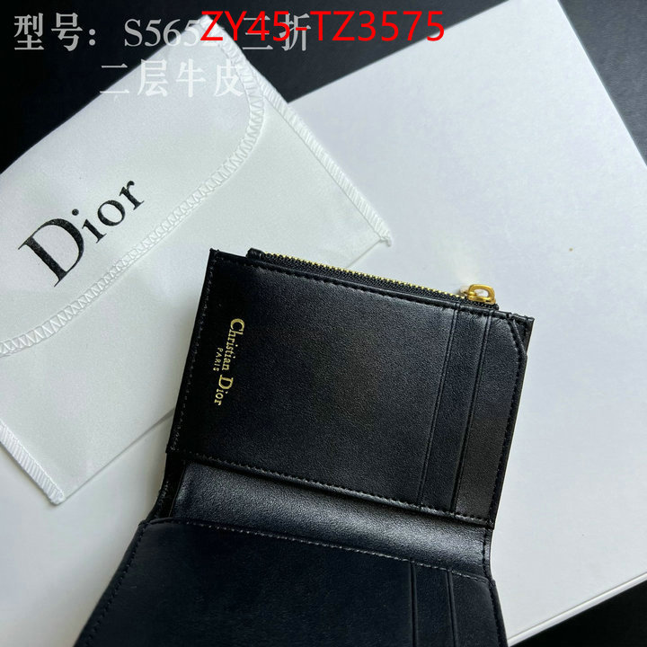 Dior Bags(4A)-Wallet- flawless ID: TZ3575 $: 45USD,