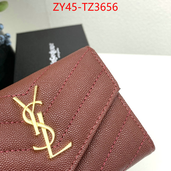 YSL Bags(4A)-Wallet- luxury fake ID: TZ3656 $: 45USD,