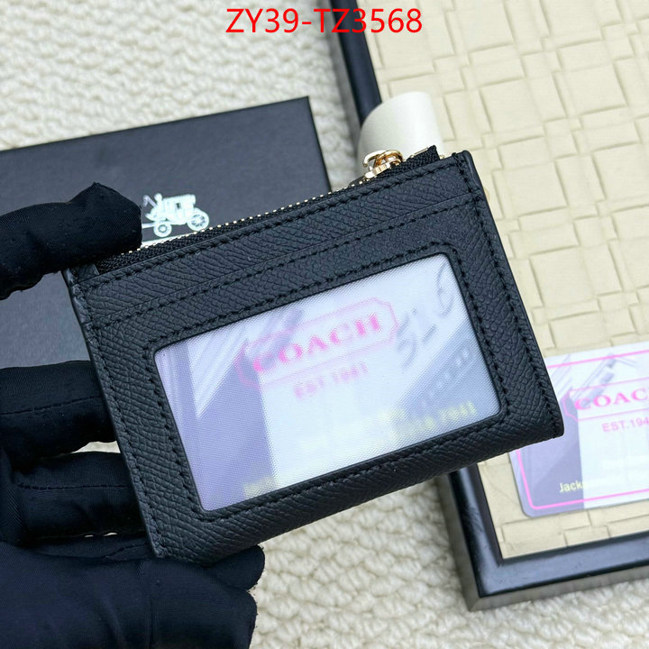 Coach Bags(4A)-Wallet high quality replica ID: TZ3568 $: 39USD,
