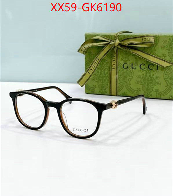 Glasses-Gucci sell high quality ID: GK6190 $: 59USD