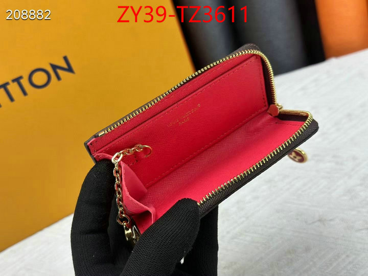 LV Bags(4A)-Wallet cheap ID: TZ3611 $: 39USD,
