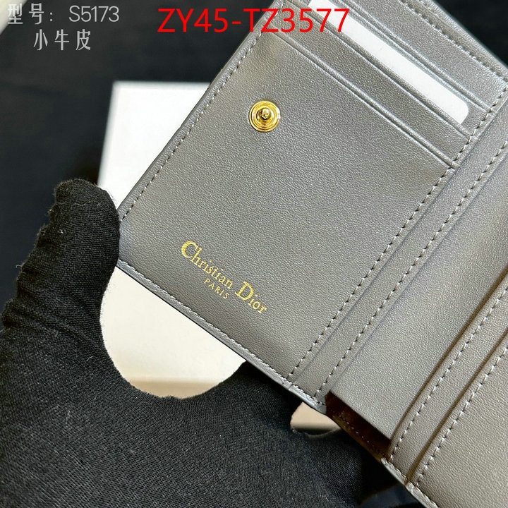 Dior Bags(4A)-Wallet- the highest quality fake ID: TZ3577 $: 45USD,