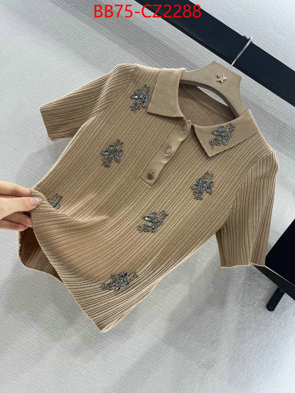 Clothing-Fendi replcia cheap from china ID: CZ2288 $: 75USD