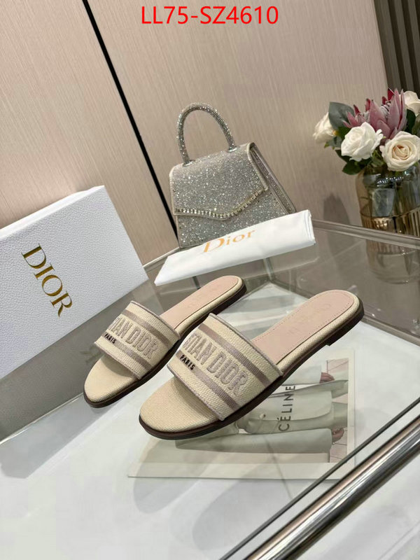 Women Shoes-Dior highest product quality ID: SZ4610 $: 75USD