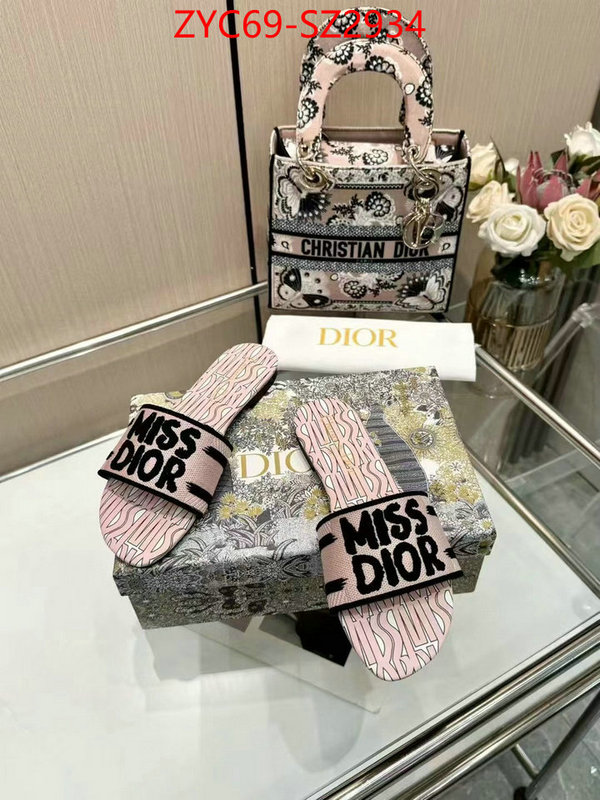 Women Shoes-Dior wholesale imitation designer replicas ID: SZ2934 $: 69USD