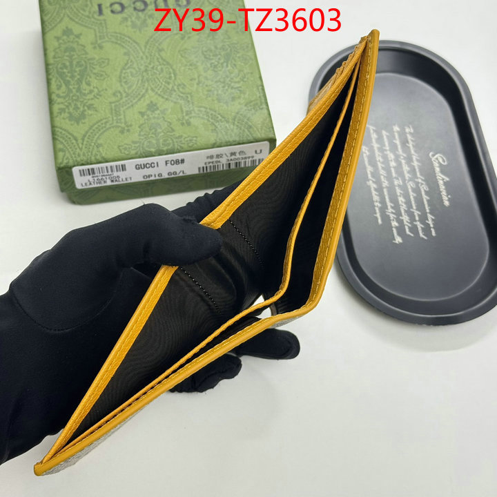 Gucci Bags(4A)-Wallet- 2024 replica wholesale cheap sales online ID: TZ3603 $: 39USD,