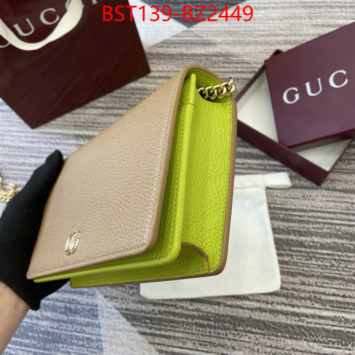 Gucci Bags(TOP)-Crossbody- new designer replica ID: BZ2449 $: 139USD,