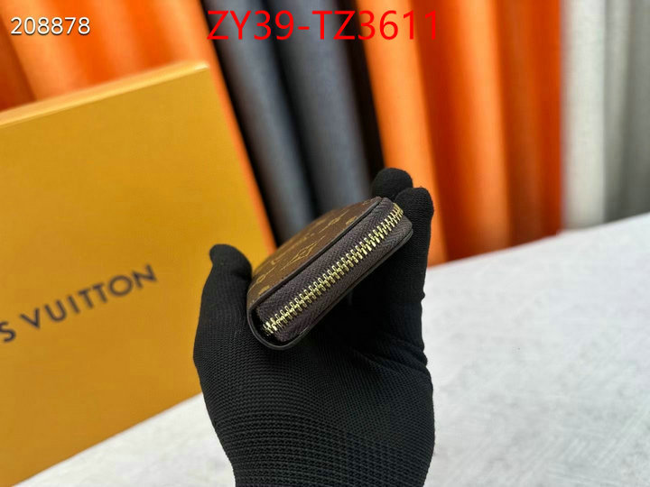 LV Bags(4A)-Wallet cheap ID: TZ3611 $: 39USD,