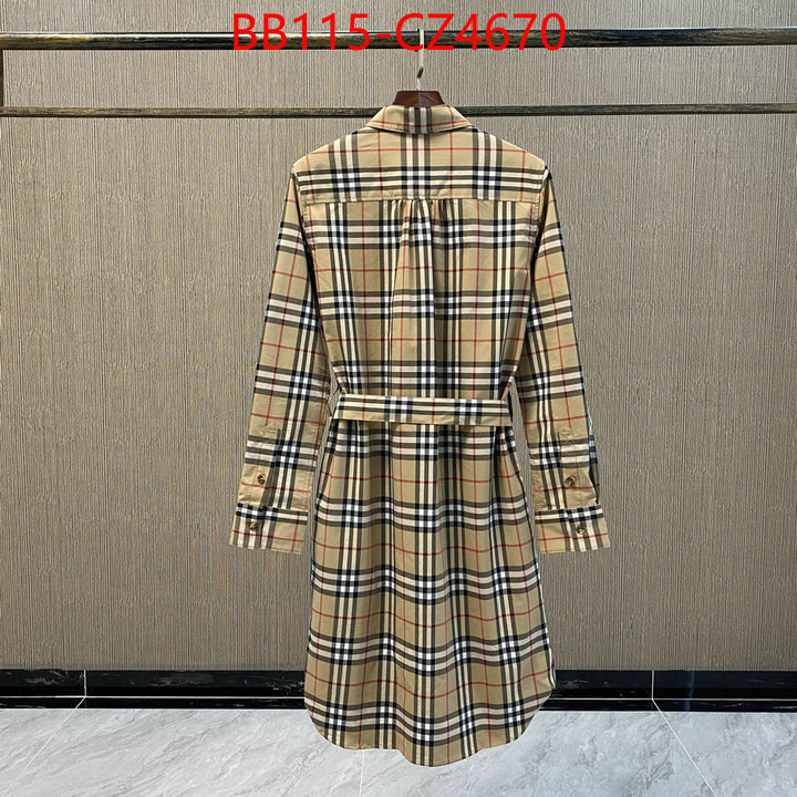 Clothing-Burberry the best quality replica ID: CZ4670 $: 115USD