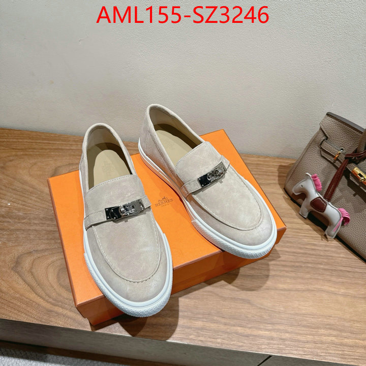 Men Shoes-Hermes replica wholesale ID: SZ3246 $: 155USD