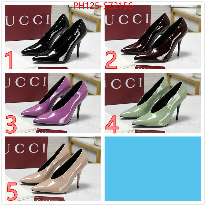 Women Shoes-Gucci best quality fake ID: SZ2156 $: 125USD