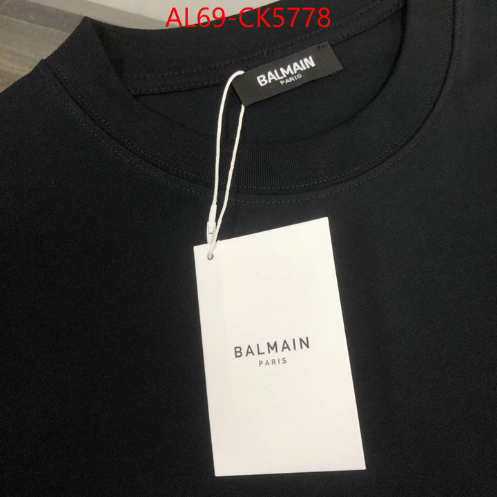 Clothing-Balmain how to find replica shop ID: CK5778 $: 69USD
