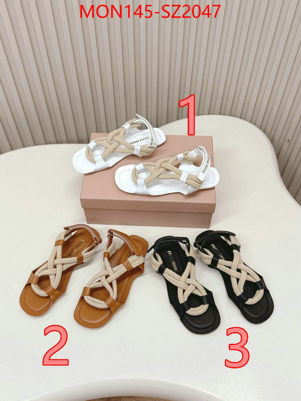 Women Shoes-Miu Miu where can you buy replica ID: SZ2047 $: 145USD