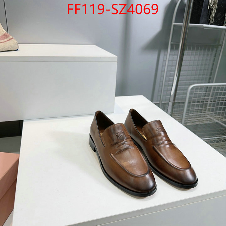 Women Shoes-Miu Miu 2024 replica wholesale cheap sales online ID: SZ4069 $: 119USD