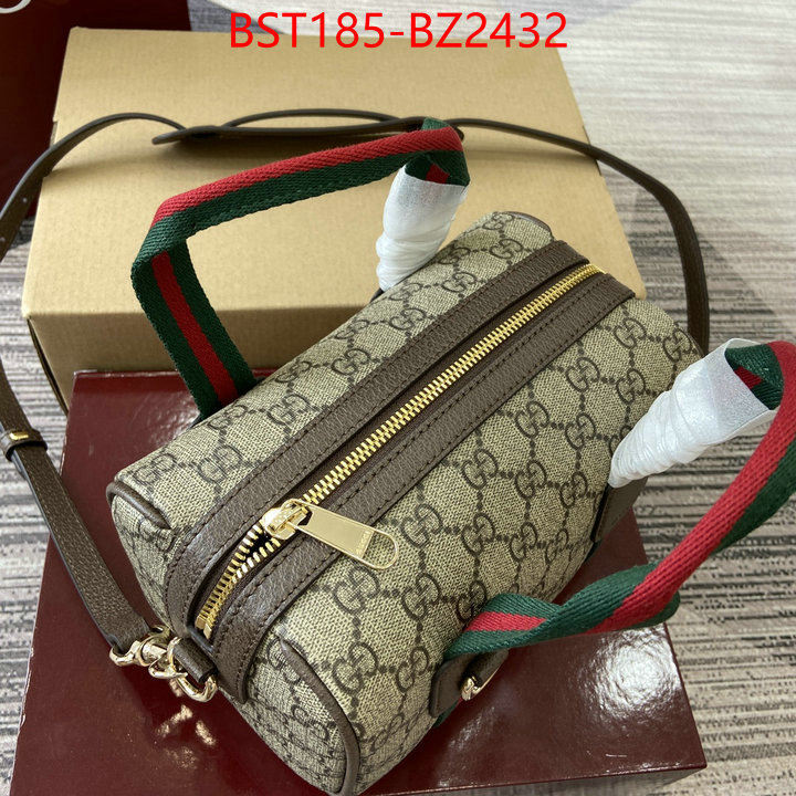 Gucci Bags(TOP)-Crossbody- high quality designer replica ID: BZ2432 $: 185USD,