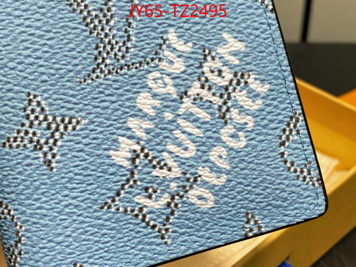 LV Bags(TOP)-Wallet outlet sale store ID: TZ2495 $: 65USD,