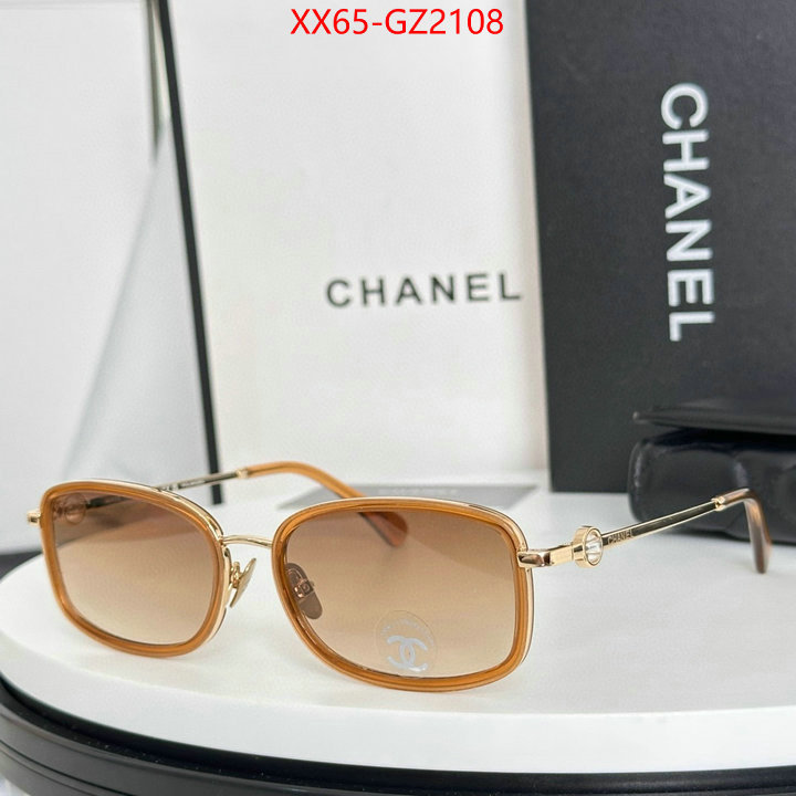 Glasses-Chanel replica 1:1 ID: GZ2108 $: 65USD