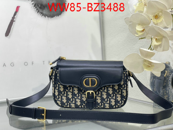 Dior Bags(4A)-Crossbody- for sale cheap now ID: BZ3488 $: 85USD,