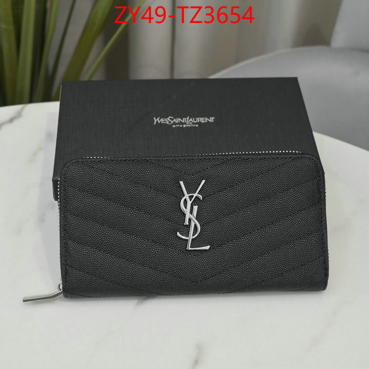 YSL Bags(4A)-Wallet- shop cheap high quality 1:1 replica ID: TZ3654 $: 49USD,