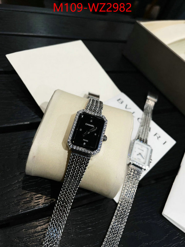 Watch(4A)-Chanel designer replica ID: WZ2982 $: 109USD