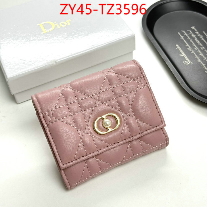 Dior Bags(4A)-Wallet- what are the best replica ID: TZ3596 $: 45USD,