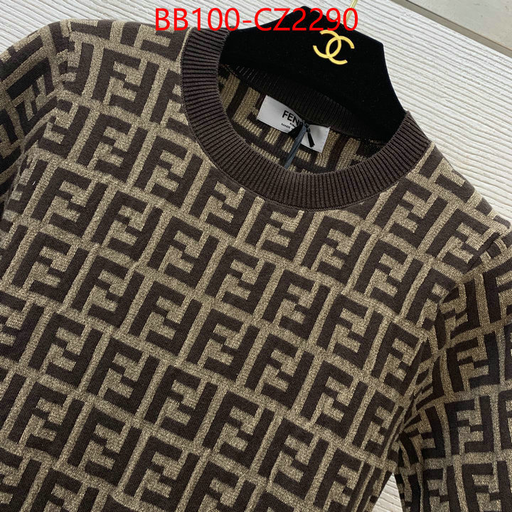 Clothing-Fendi where could you find a great quality designer ID: CZ2290 $: 100USD
