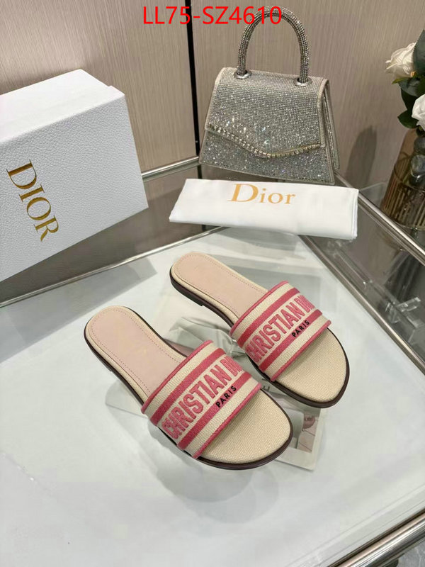 Women Shoes-Dior highest product quality ID: SZ4610 $: 75USD