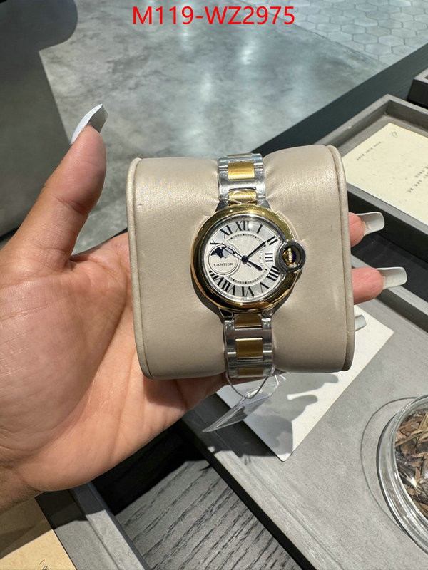 Watch(4A)-Cartier buy best quality replica ID: WZ2975 $: 119USD