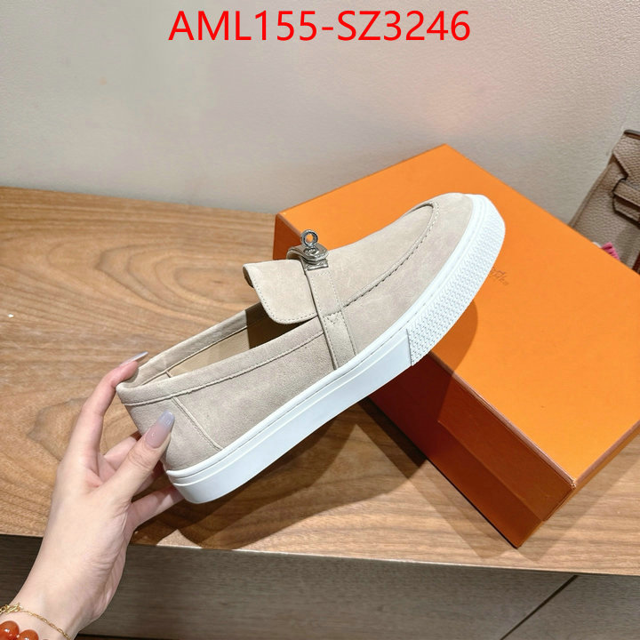 Men Shoes-Hermes replica wholesale ID: SZ3246 $: 155USD