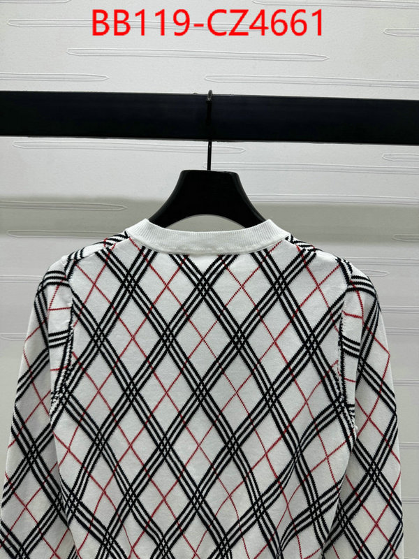 Clothing-Burberry how to buy replcia ID: CZ4661 $: 119USD