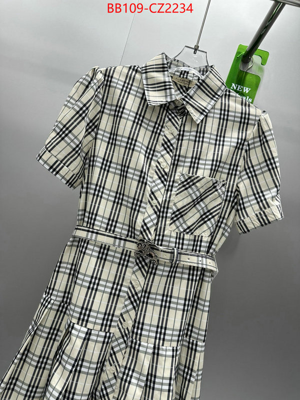 Clothing-Burberry sell online ID: CZ2234 $: 109USD