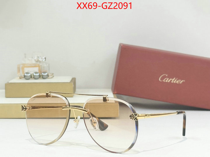 Glasses-Cartier first copy ID: GZ2091 $: 69USD