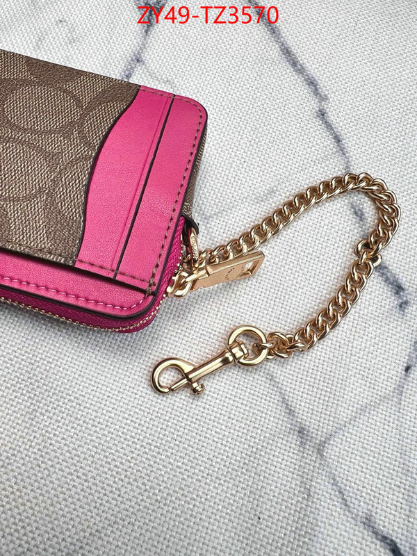Coach Bags(4A)-Wallet perfect ID: TZ3570 $: 49USD,