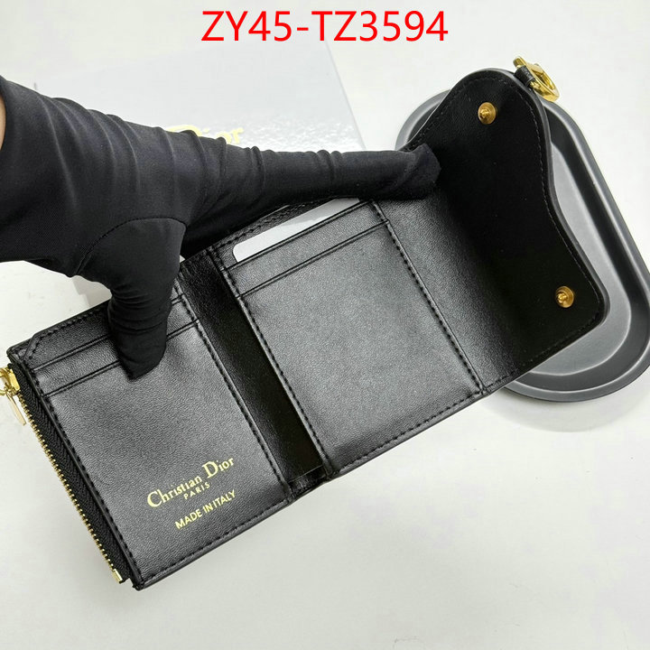 Dior Bags(4A)-Wallet- replica 1:1 ID: TZ3594 $: 45USD,