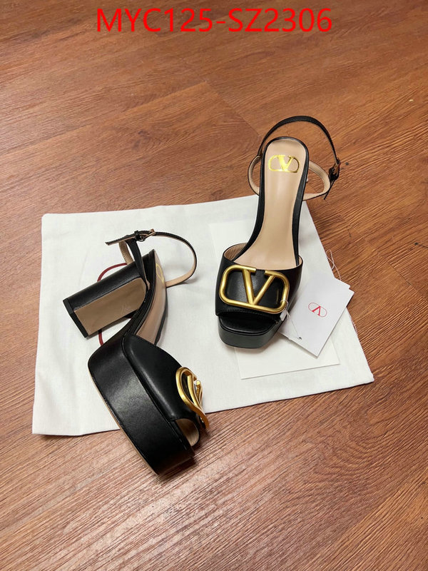Women Shoes-Valentino best knockoff ID: SZ2306 $: 125USD