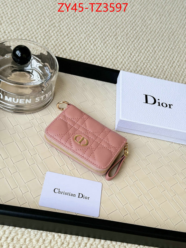 Dior Bags(4A)-Wallet- new designer replica ID: TZ3597 $: 45USD,