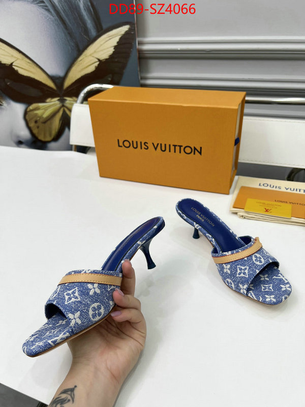 Women Shoes-LV luxury fashion replica designers ID: SZ4066 $: 89USD