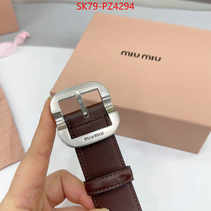 Belts-MIU MIU where can i buy ID: PZ4294 $: 79USD