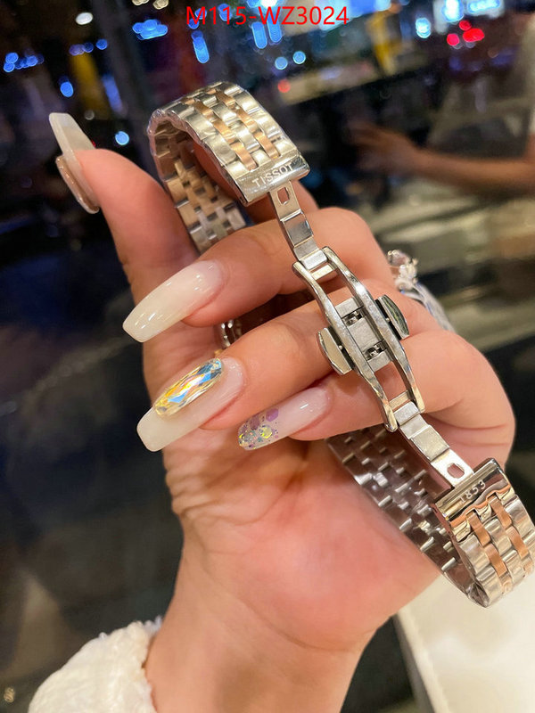 Watch(4A)-Tissot wholesale sale ID: WZ3024 $: 115USD